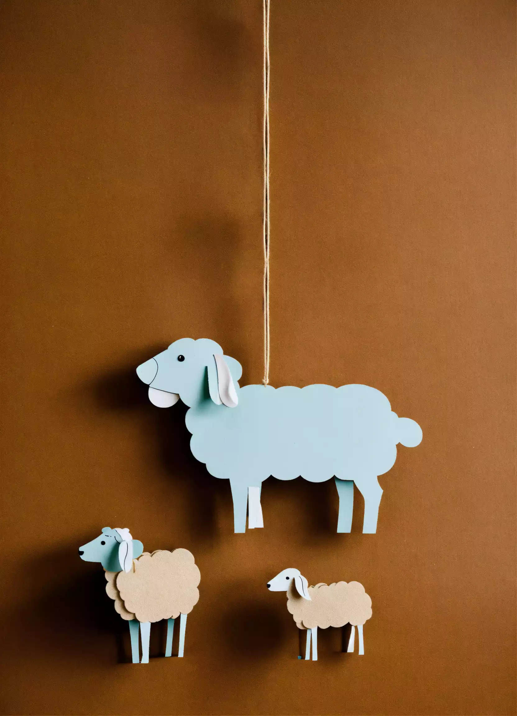 Handbeschilderde batikstof gemaakt van biologisch katoen